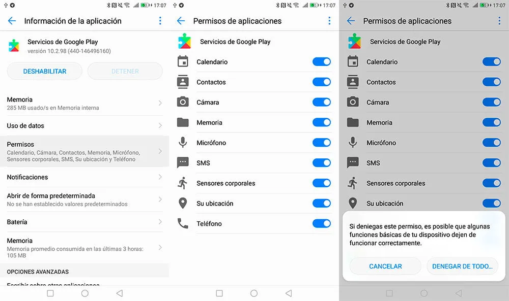 como eliminar los permisos de la aplicacion de android con apk permission remover