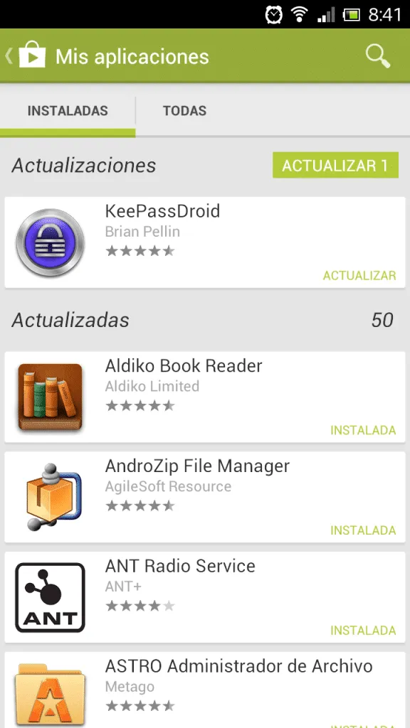 como hacer actualizaciones automaticas y manuales de android