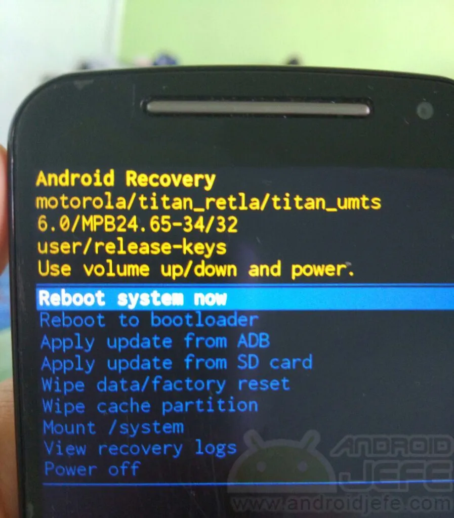 como hacer la recuperacion de android