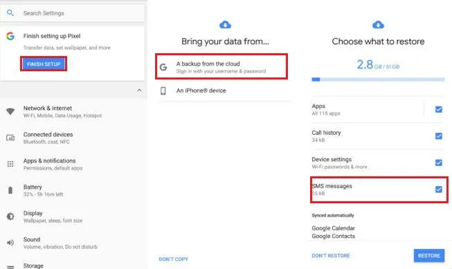 como hacer una copia de seguridad y restaurar sms en android
