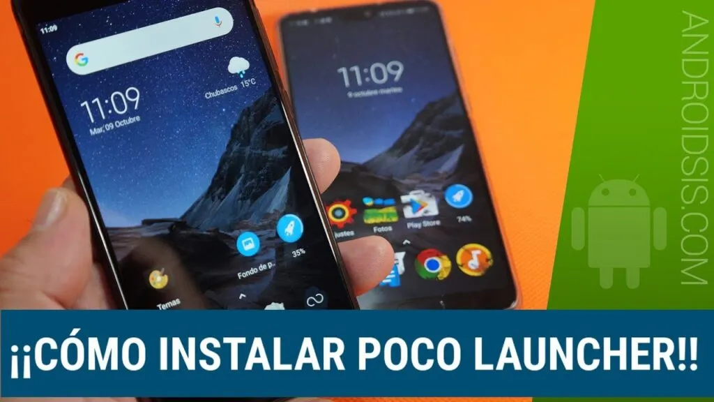 como instalar poco launcher en dispositivos android