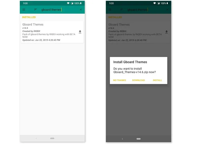 como obtener mas de 100 temas gratuitos de gboard para android