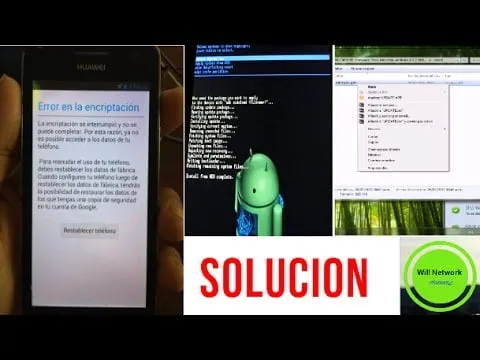 como reparar el mensaje de error de cifrado cuando falla el cifrado en dispositivos android huawei y625 u21
