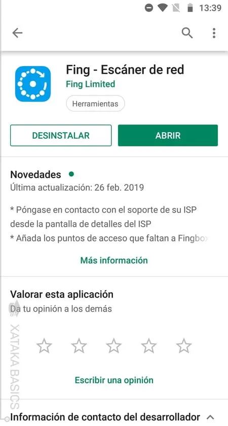 como saber que dispositivos estan usando la misma red wi fi con android