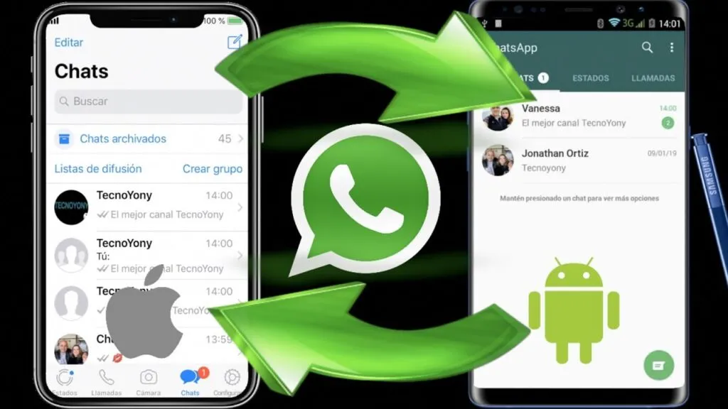 como transferir la copia de seguridad de whatsapp desde iphone a android