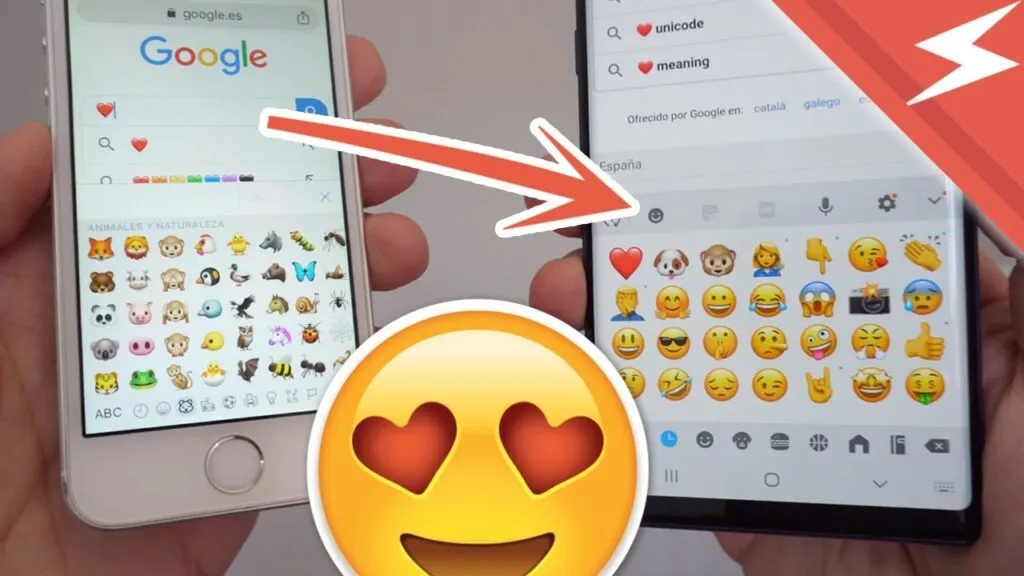 como usar emoticonos de iphone en android