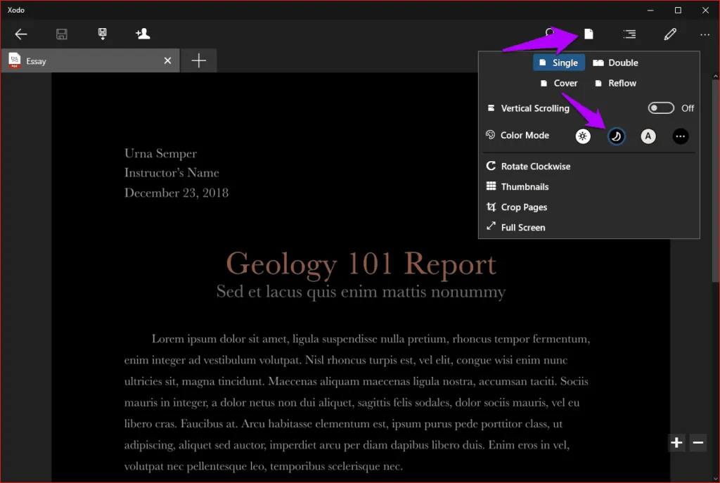 cuales son los mejores lectores de pdf en modo nocturno para android