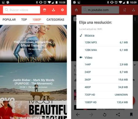 descarga aplicaciones de android directamente desde youtube