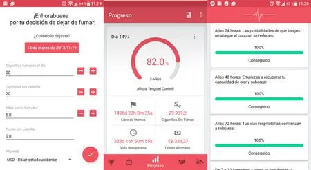 las mejores aplicaciones de android para dejar de fumar