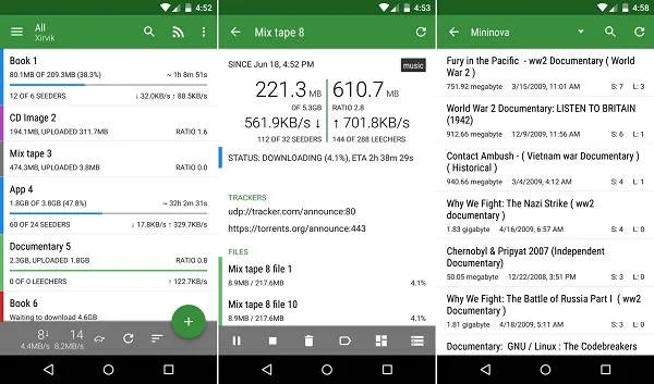 las mejores aplicaciones de android para descargar musica a p2p