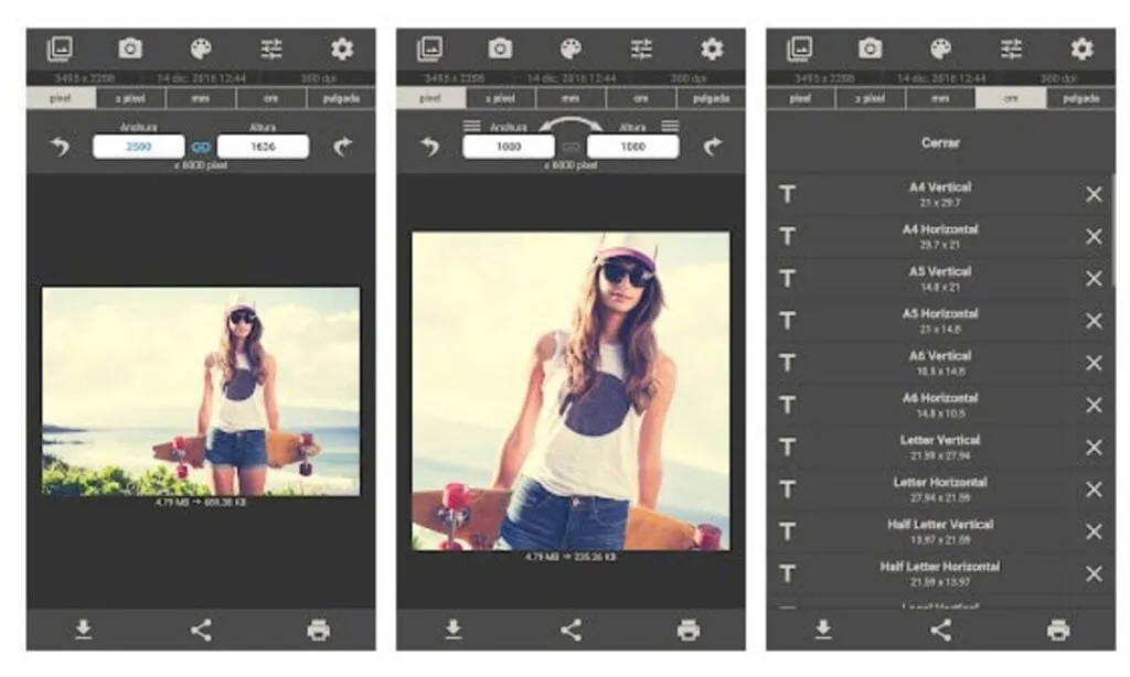 las mejores aplicaciones de cambio de tamano de fotos en android