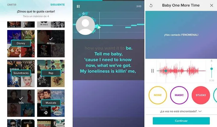 las mejores aplicaciones de karaoke para cantar en android