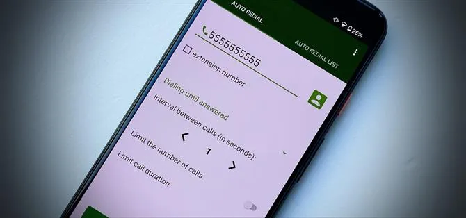 las mejores aplicaciones para llamar automaticamente a un numero ocupado en android