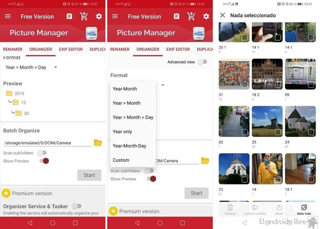 las mejores aplicaciones para organizar y guardar tus fotos en android