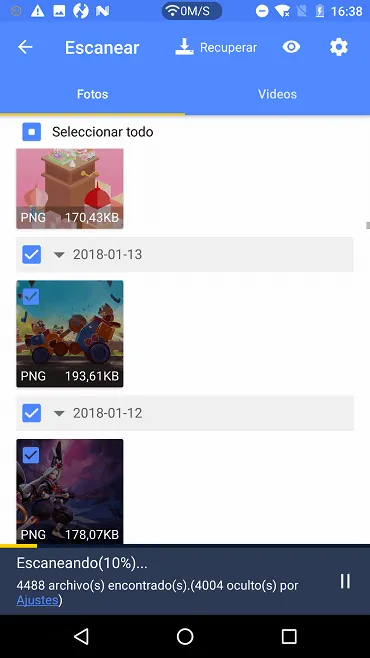 las mejores aplicaciones para recuperar fotos y videos eliminados de android