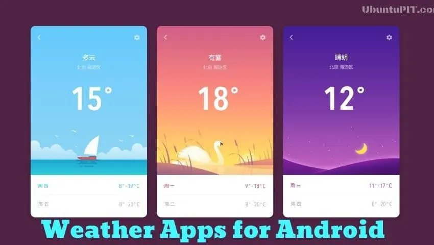 las mejores aplicaciones y widgets meteorologicos para android
