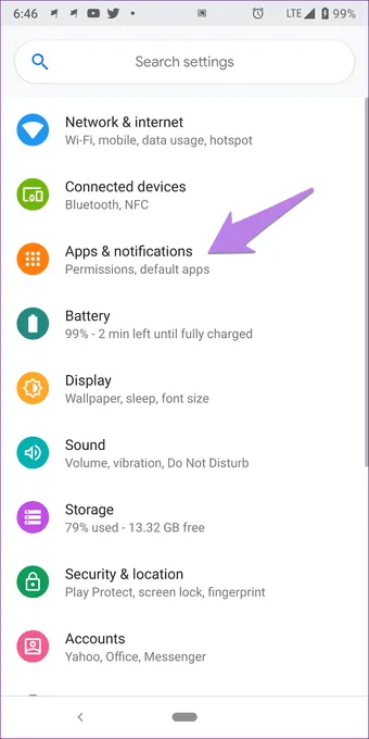 que hacer si las llamadas entrantes no se muestran en android