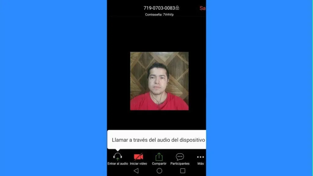 que hacer si no puede escuchar el audio en la aplicacion zoom para android