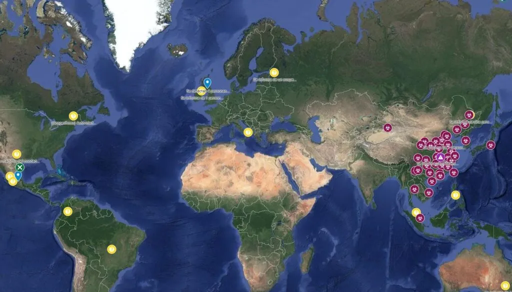 20 mapas en tiempo real que muestran como le va al mundo