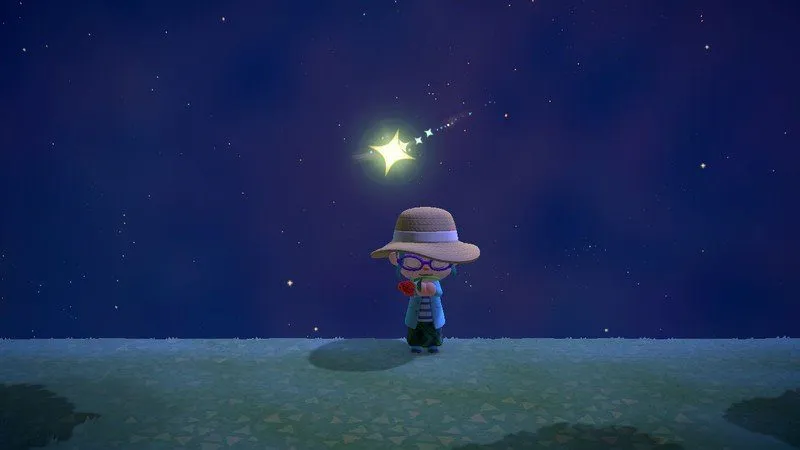 animal crossing new horizons guide to shooting stars y magic wand