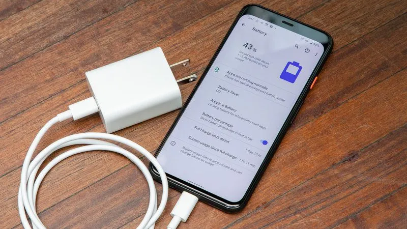 asegurese de que el cable este cargando su telefono inteligente correctamente android