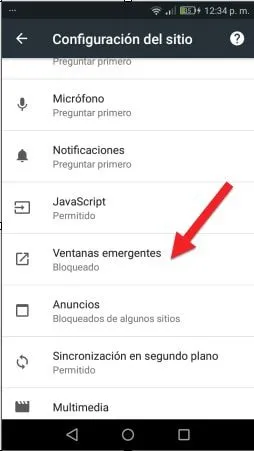 bloquear ventanas emergentes y notificaciones publicitarias en android