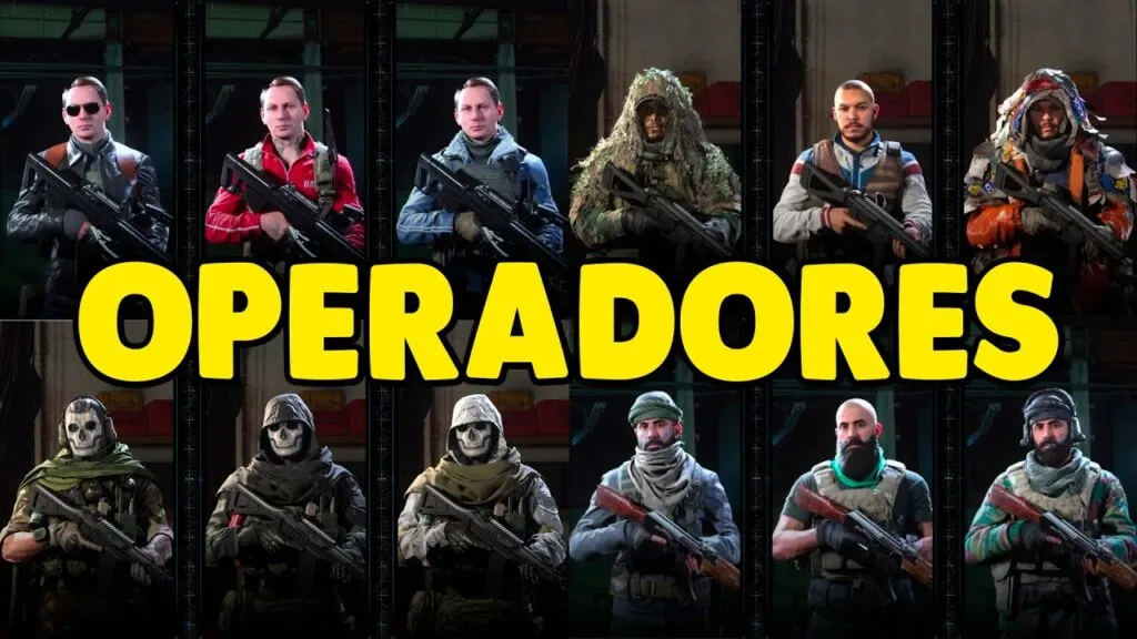 call of duty warzone como desbloquear todos los operadores