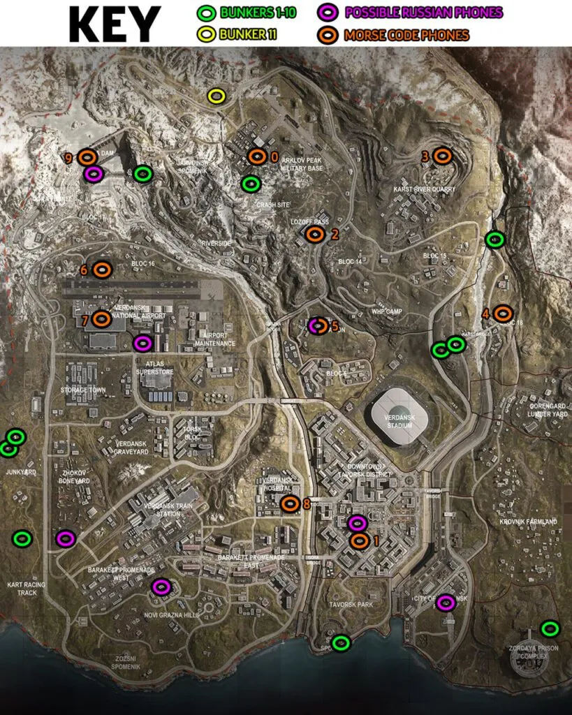 call of duty warzone como encontrar y abrir bunkers
