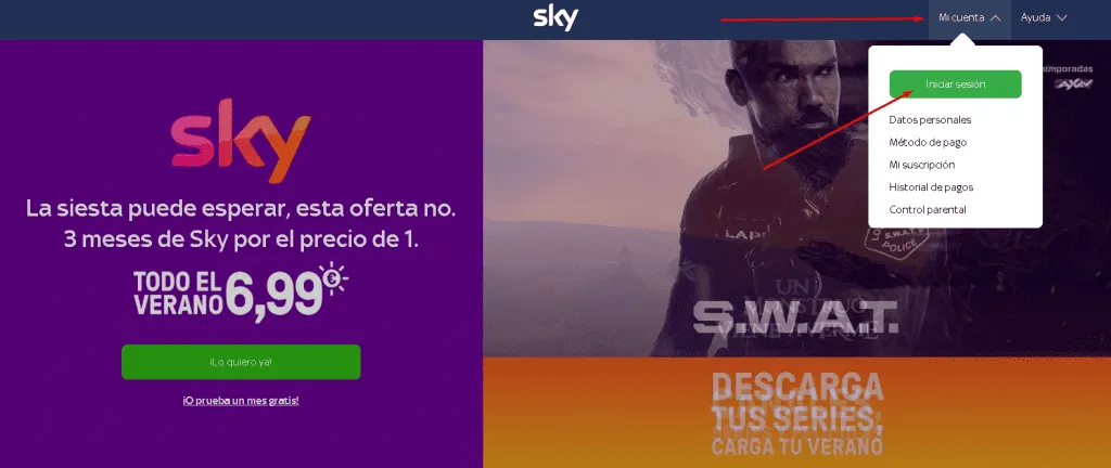 cancelar o suspender su suscripcion a sky