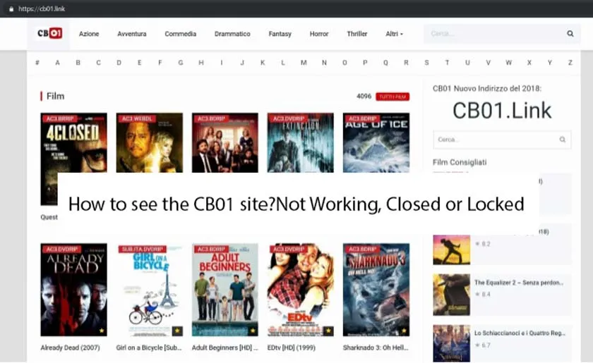 cb01 no funciona esta cerrado o bloqueado como ver el sitio