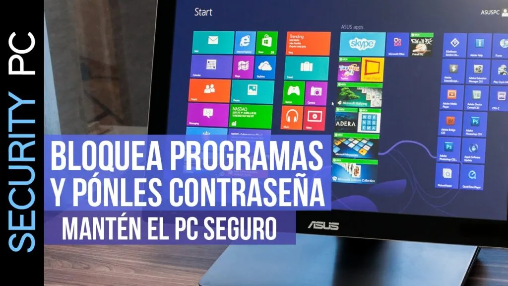 como bloquear programas con contrasenas en una pc con windows