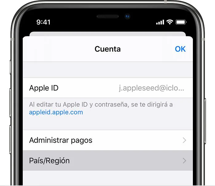 como cambiar de pais en itunes y app store