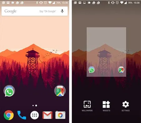 como cambiar el fondo de pantalla para el telefono android