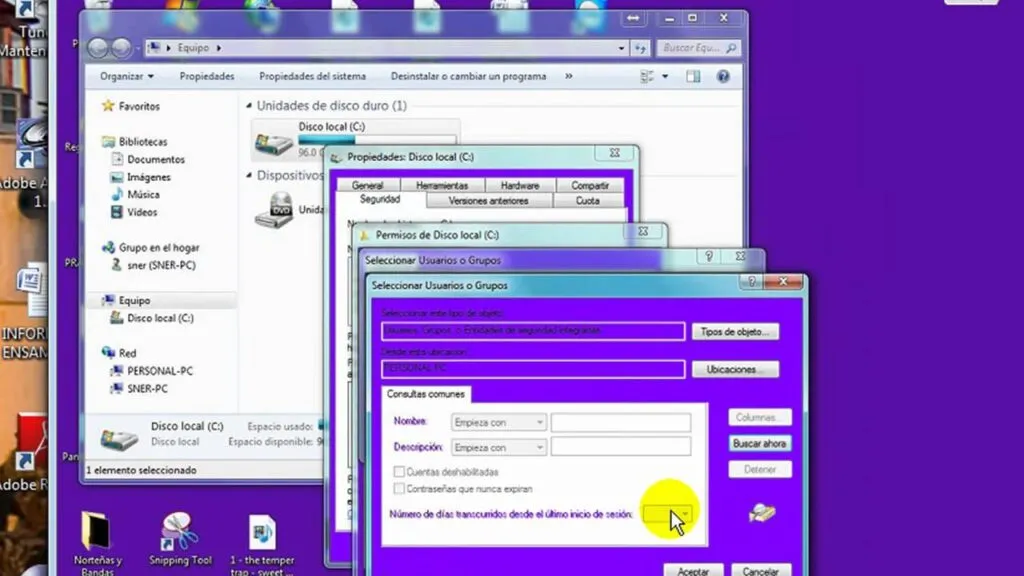 como compartir discos duros en linea
