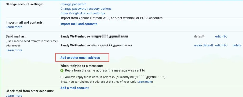 como crear alias de gmail