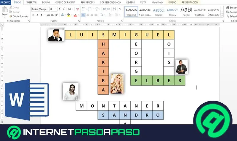como crear rapida y facilmente un crucigrama en microsoft word una guia paso a paso