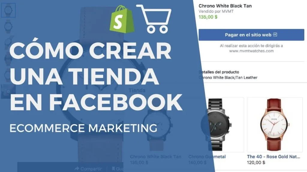 como crear una tienda en facebook store con catalogo de productos