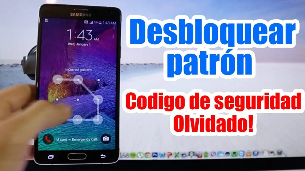 como desbloquear un telefono inteligente samsung usando un codigo olvidado