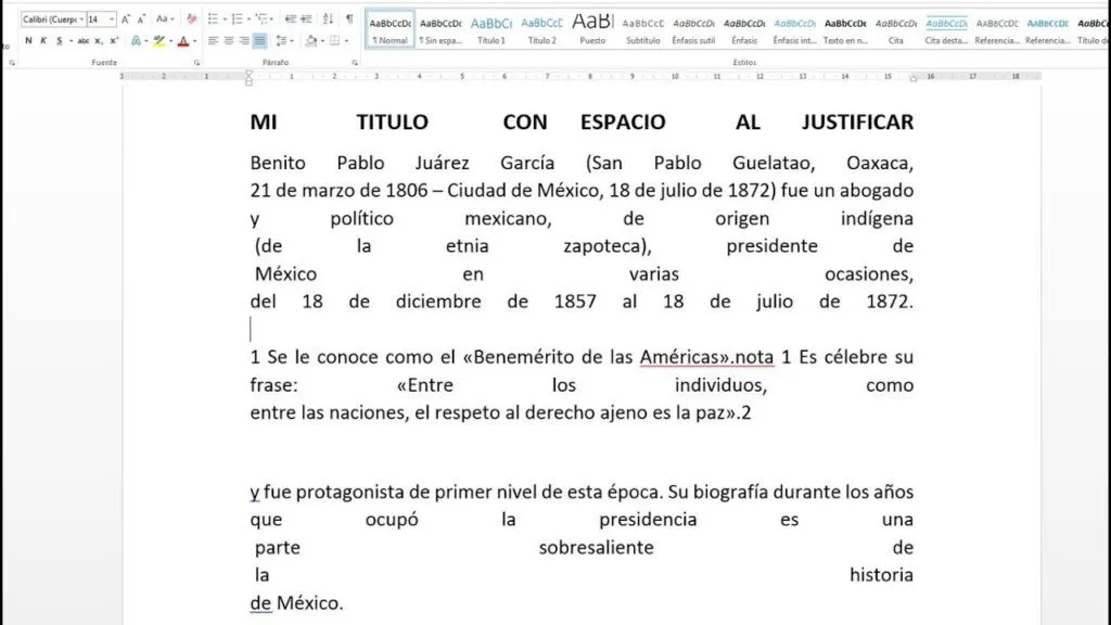 como eliminar eliminar espacios entre palabras y parrafos en word
