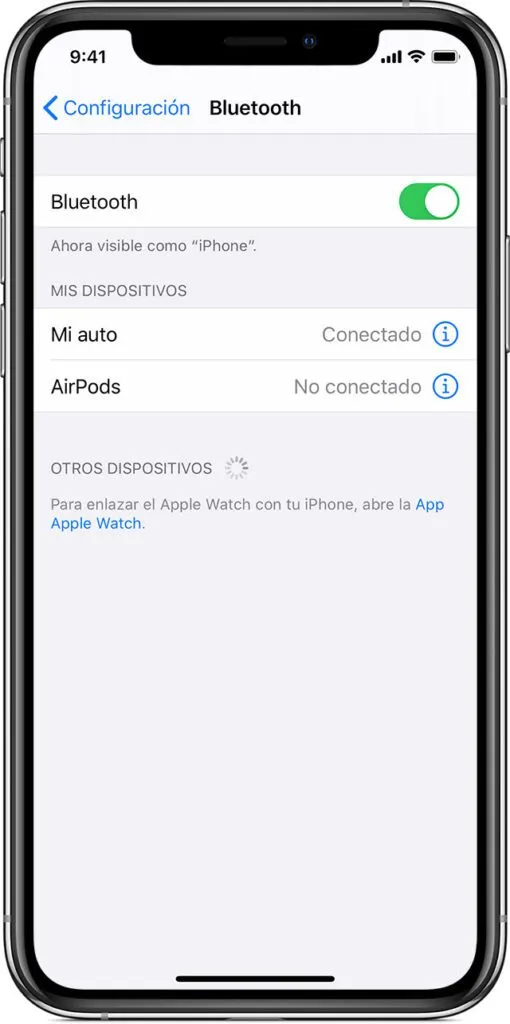 como enviar archivos de iphone bluetooth a otros dispositivos