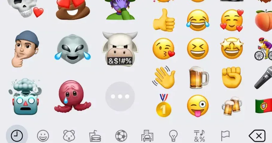 como enviar memoji y animoji desde whatsapp para android