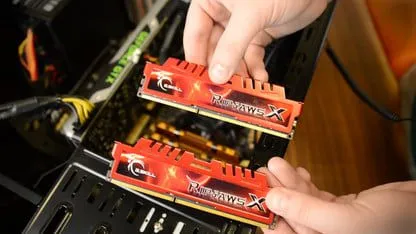 como instalar nueva ram y actualizar una unidad de pc