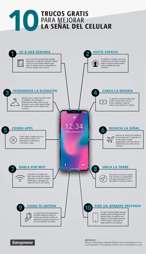 como mejorar la recepcion celular