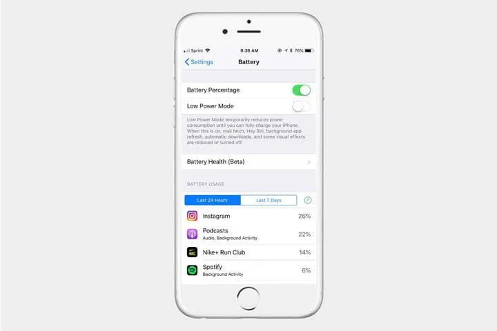 como mostrar un plato de iphone