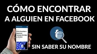 como no encontrar en facebook
