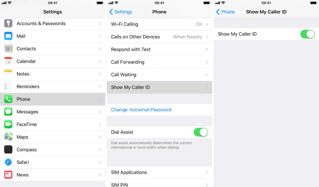 como ocultar un identificador de llamadas en iphone