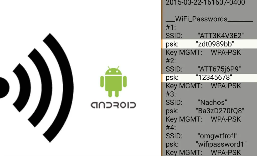 como recuperar contrasenas de wi fi guardadas en android e ios
