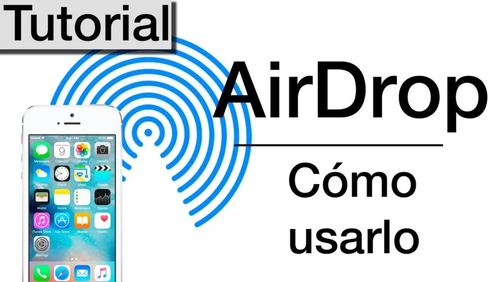 como usar airdrop en iphone