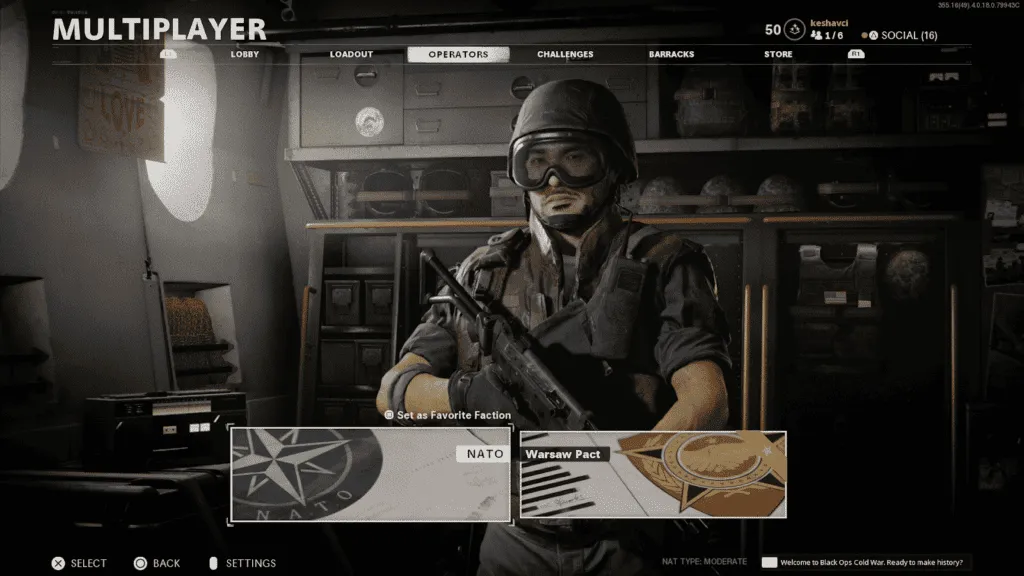como usar cod operadores de la guerra fria black war en warzone