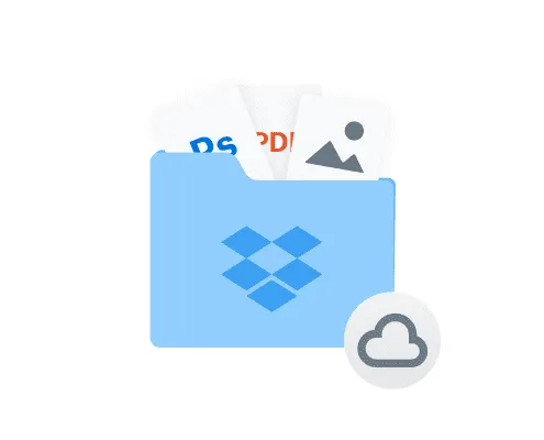 como usar dropbox para almacenar archivos en linea y transferirlos a la nube